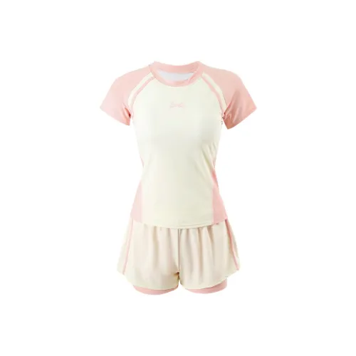 Барби Двухкомпонентный Купальник Женский Бежевый