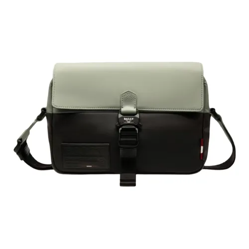 BALLY Nylon Crossbody Messenger Bag Regular Men's Gray