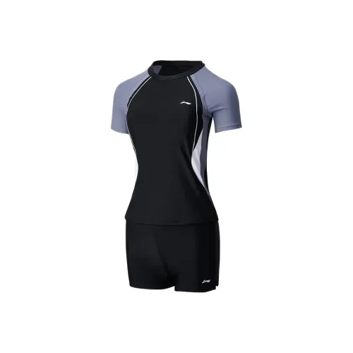 Подкладка Двухкомпонентный Купальник Женский Черный