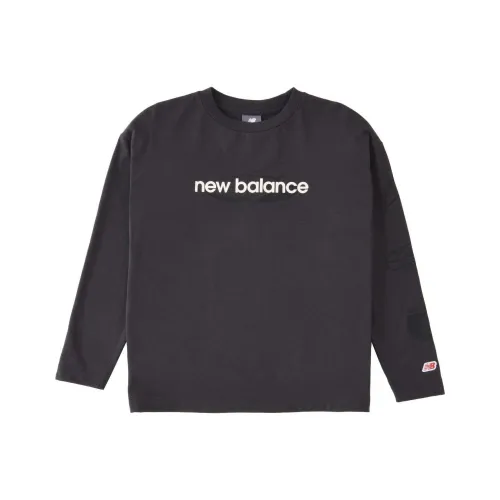 New Balance Graphic T-Shirt Black Teenagers