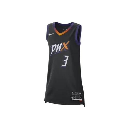 nike Diana Taurasi Phoenix Mercury Dri FIT Баскетбольная Джерси Женская Черно-белая