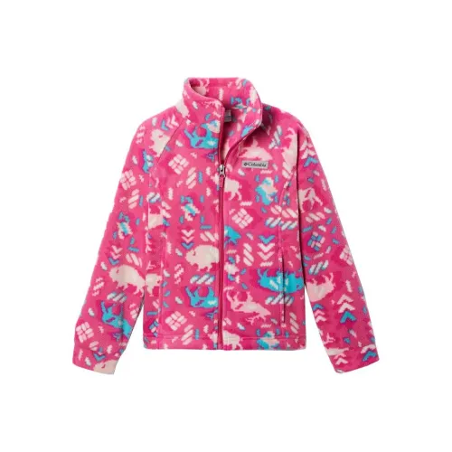 Коллаборация Columbia и Feel Бархатная куртка Benton Springs™ II Розовая для детей