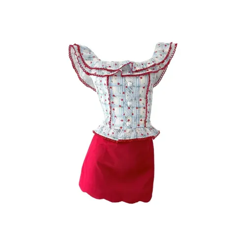 MISSHONEY MH Комплект с юбкой Женские Красный