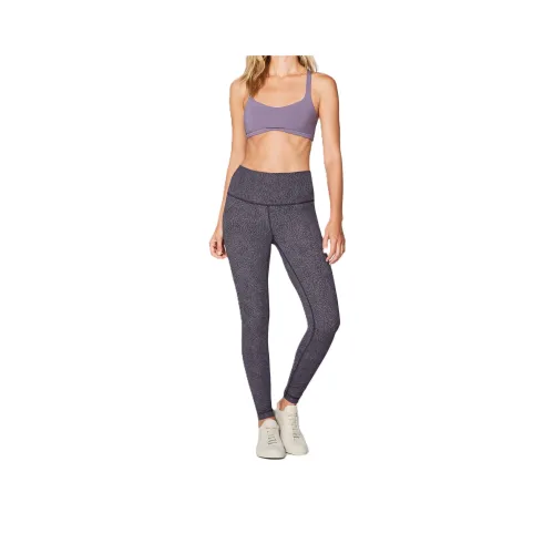 lululemon Wunder Under Спортивные брюки Женские Черный с горошком