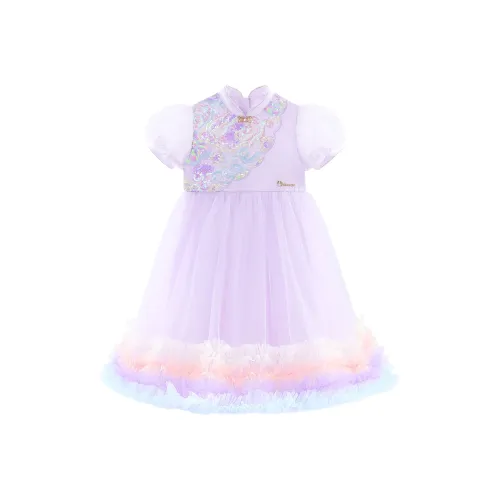 Disney Детское платье фиолетового цвета для детей в возрасте 3-7 лет