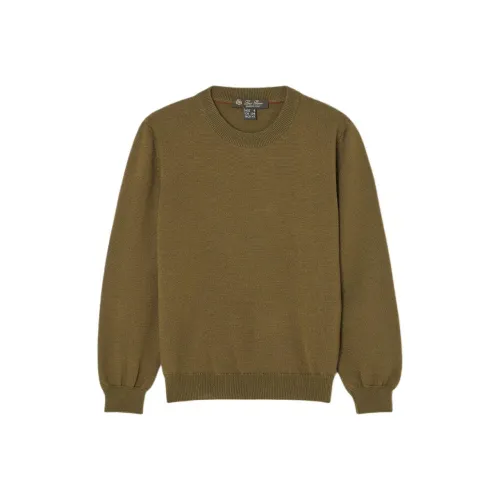 Loro Piana AUTUMN Лист Цвет Kids Свитеры