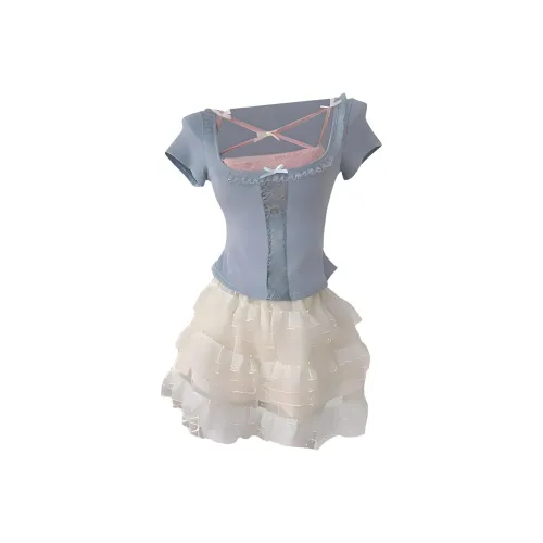 PAIN OR PLEASURE Комплект с юбкой Женские