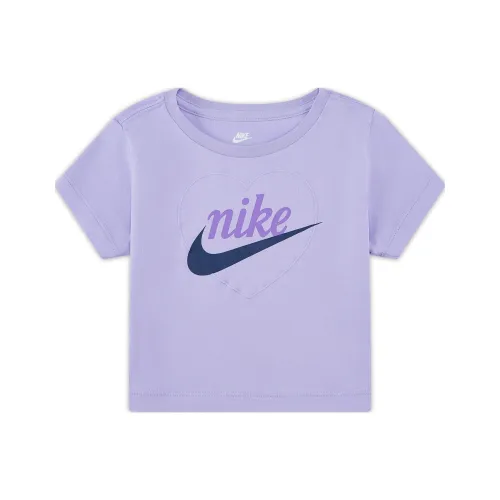 nike T-рубашка Гортензия Фиолетовая Детская