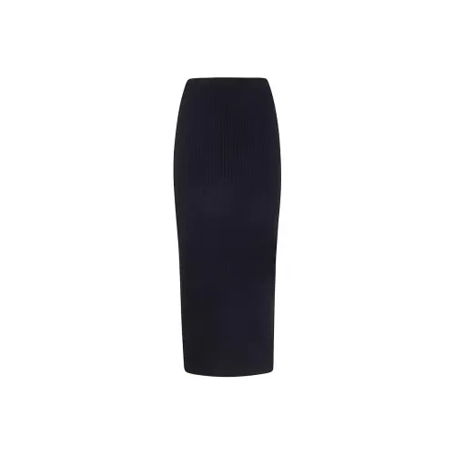 TWINSET Milano Повседневный Длинный Юбка Женские Черный