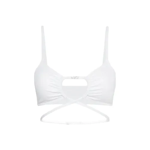 Calvin Klein Бикини Европейская версия Женские Белые