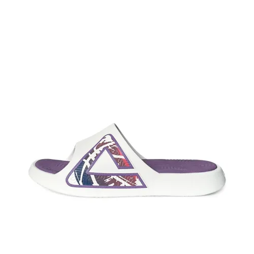 PEAK Tai Ji1,0 EVA Противоскользящие Устойчивые к истиранию Амортизация Слипоны Унисекс Белый Фиолетовый