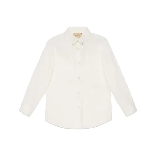GUCCI Белые Kids Рубашки