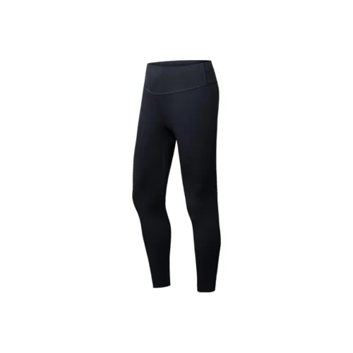 Anta ZONGXUNXILIE Черные Женские Спортивные Брюки