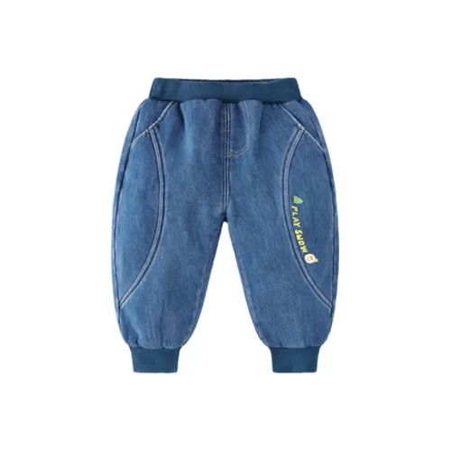 Yi Qi Baby Джинсы Детские Джинсовый Синий