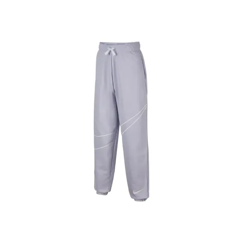 Детские Nike Вязаные Тренировочные Штаны Серебряного Цвета
