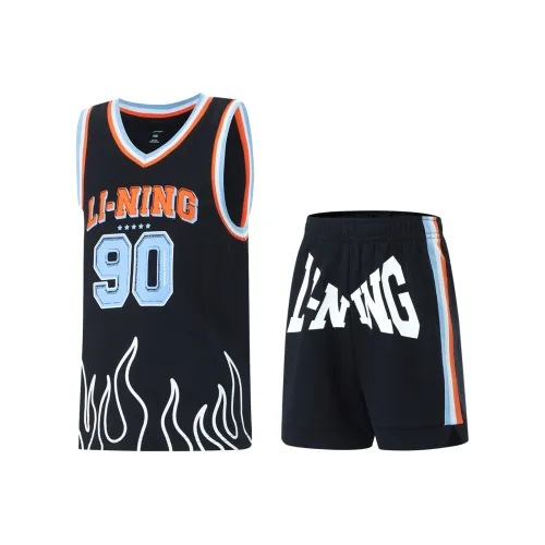 LINING YOUNG Повседневная спортивная одежда Basketball new Мятно-зеленый Детский