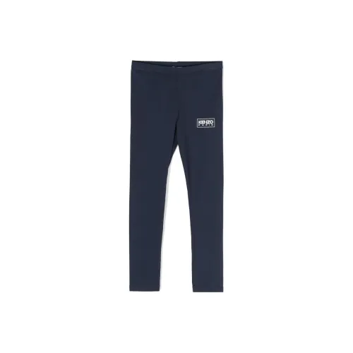 KENZO Морской синий Kids Леггинсы