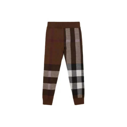 Burberry Коричневые Kids Брюки