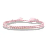 Многоцветный браслет, розовый, пузырьки