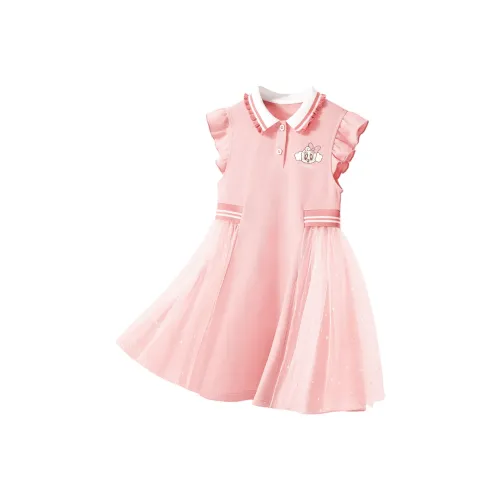 BOBDOG Детское платье Starbucks K Розовый Детский