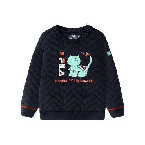 FILA KIDS Свитер Королевский Синий Дети Возраст 3-7 Лет