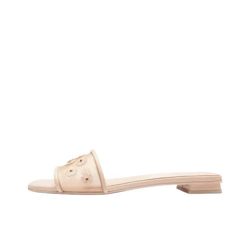 COACH Слипоны 3 см Женские Светло-розовые