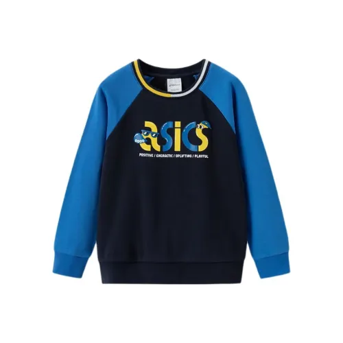 Asics Толстовка Темно-синий Children Возраст 3-7 лет