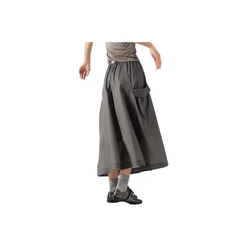 LANQI Повседневная длинная юбка для женщин