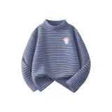 Hken Футболка с синими и серыми полосами