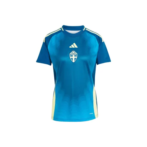 Adidas Футбол Джерси Женские Blue