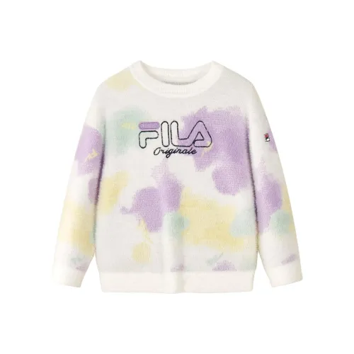 FILA KIDS Свитер с принтом по всей поверхности детский