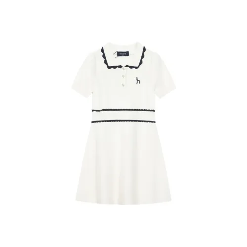 HAZZYS Детское платье цвет экрю