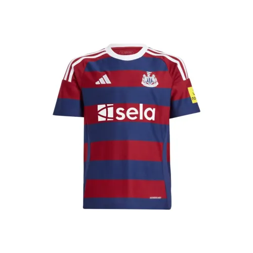 Adidas Newcastle United FC FW24 T-Shirt Красный Белый Подростки
