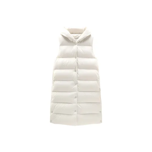 WOOLRICH Белые Женские Жилеты