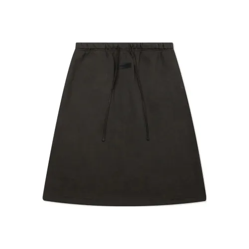 Fear Of God Essentials Повседневный Длинный Юбка Женские Черный