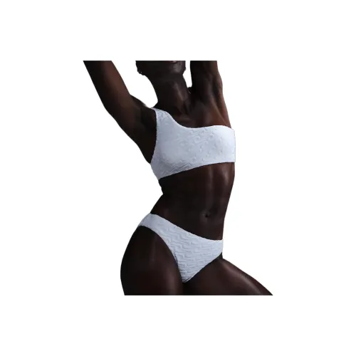 Nike Swoosh SS25 Swim Link Bikini Women's White
