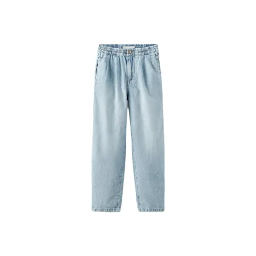 ZARA Джинсы Kids Средне-голубого цвета