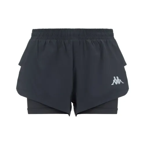 KAPPA Черные Женские Спортивные Шорты