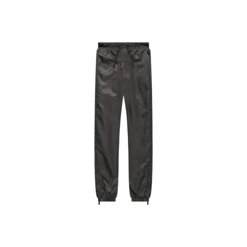 Детские Fear Of God Essentials Вязаные Тренировочные Штаны SS22 Черный Железо