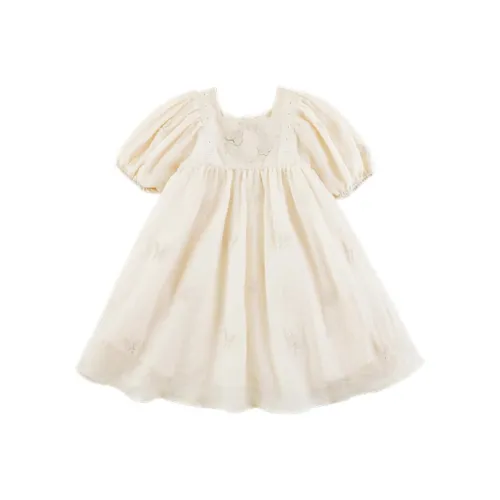 YOEHYAUL Платье Бежевый Дошкольное