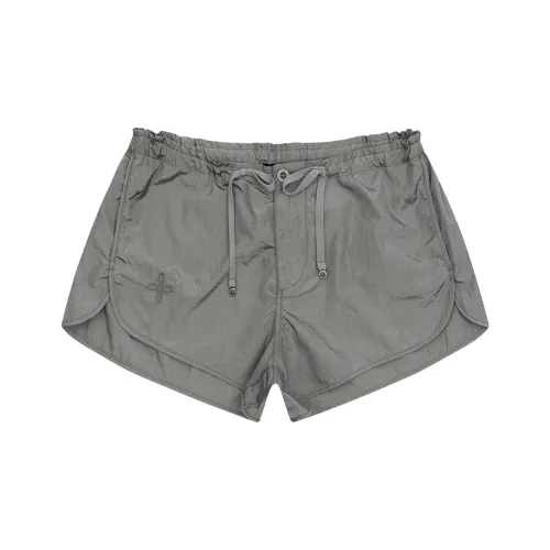 SMFK Спортивные шорты Женские Бетон Серый