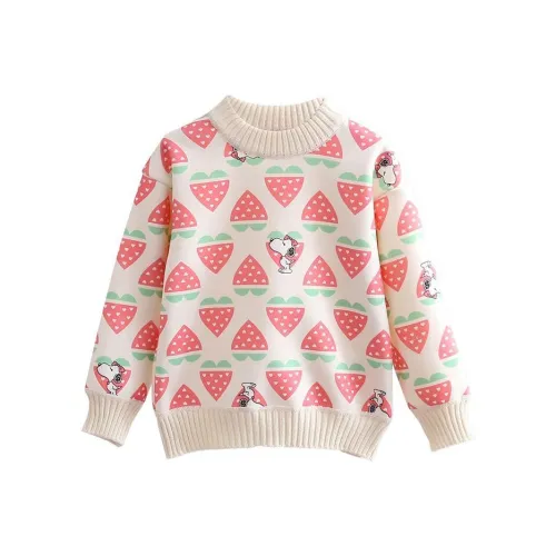 SNOOPY Свитер Арбузный для детей 3-7 лет