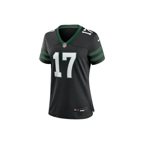 nike New York Jets NFL FW24 Davante Adams Регби Джерси Женские Черный