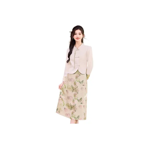 Like The Age Of Water Комплект с юбкой Женские Экрю