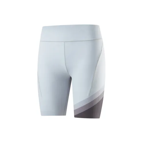 PEAK Серебристо-серые Шорты для бега для женщин