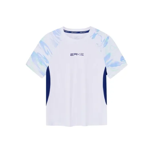 ERKE KIDS Истинно белый Унисекс Футболка