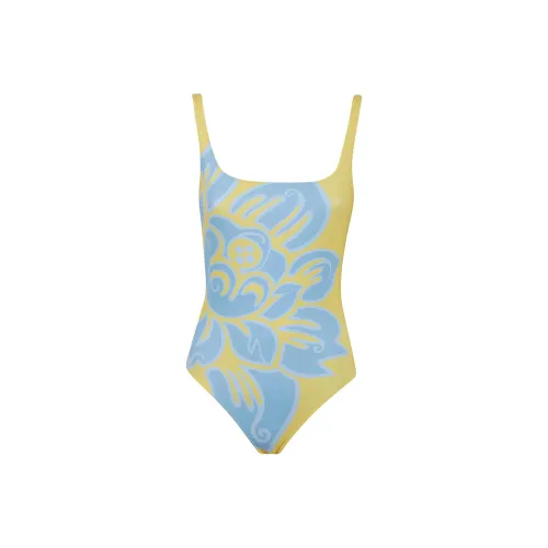 ETRO Ван-Пис Купальник Женские Лимон