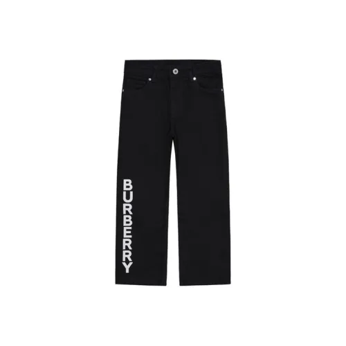 Burberry Черные Джинсы для Детей