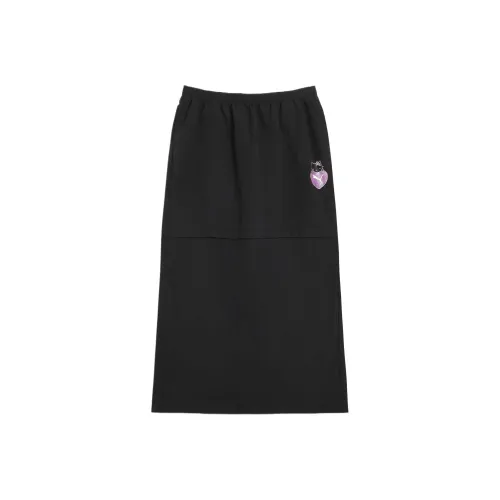 PUMA x HELLO KITTY Повседневная Длинная Юбка Женская Черная