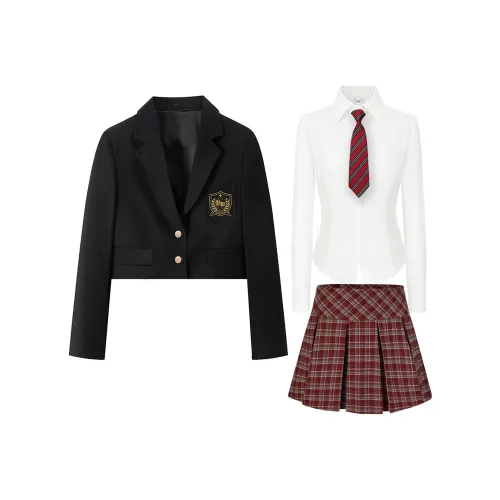 9 Кошачьих Лакомства Sticks UNIFORM Женские Черный Белый Красный